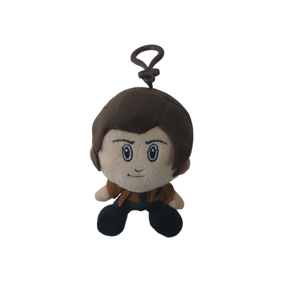 Star Wars Heroez Plush 4.5" Keychain Collectible Backpack Clips Han Solo
